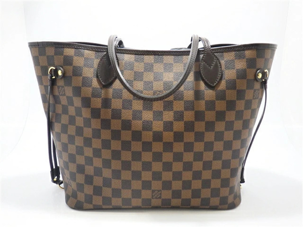 LOUIS VUITTON Neverfull Tote Bag Damier